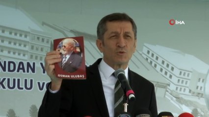 Bakan Selçuk, Kayseri’de bir okulun temel atma törenine katıldı