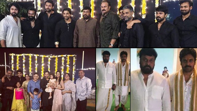 Pawan Kalyan Chiranjeevi Diwali Celebrations