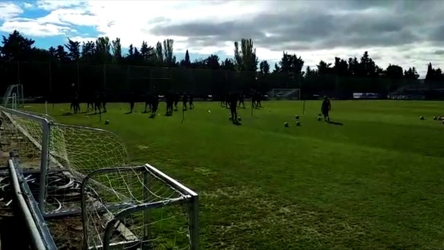 Competiciones en el Entrenamiento del Real Zaragoza (09/11/2018)