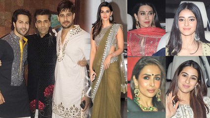 Karan Johar की Diwali Party में पहुंचे Kareena Kapoor, Karishma, Sara Ali सहित कई सितारे | Boldsky