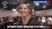 Romee Strijd & Behati Prinsloo Backstage Victoria's Secret Fashion Show 2018 | FashionTV | FTV