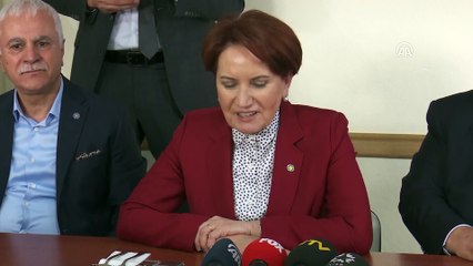 Akşener: '(ABD'nin PKK elebaşılarına ilişkin kararı) Karşılığında bizden ne istendi ona bakmak lazım' - ANKARA