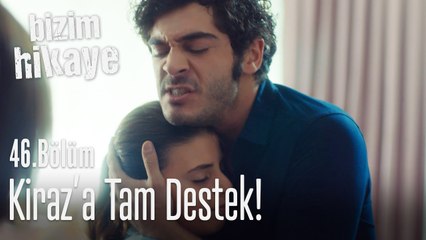 Barış ve Nihal, Kiraz'a destek olmaya çalıştılar - Bizim Hikaye 46. Bölüm