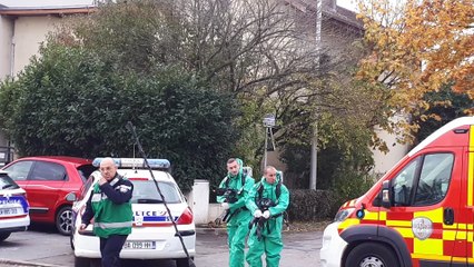 Explosion sur un palier d'immeuble à Saint-Martin-d'Hères : de nombreux secours sur place