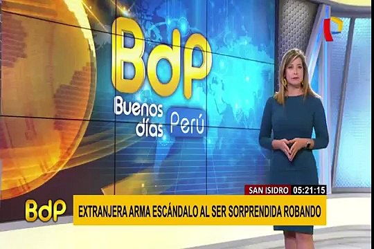 San Isidro: ciudadana extranjera protagoniza escándalo al ser sorprendida robando en supermercado