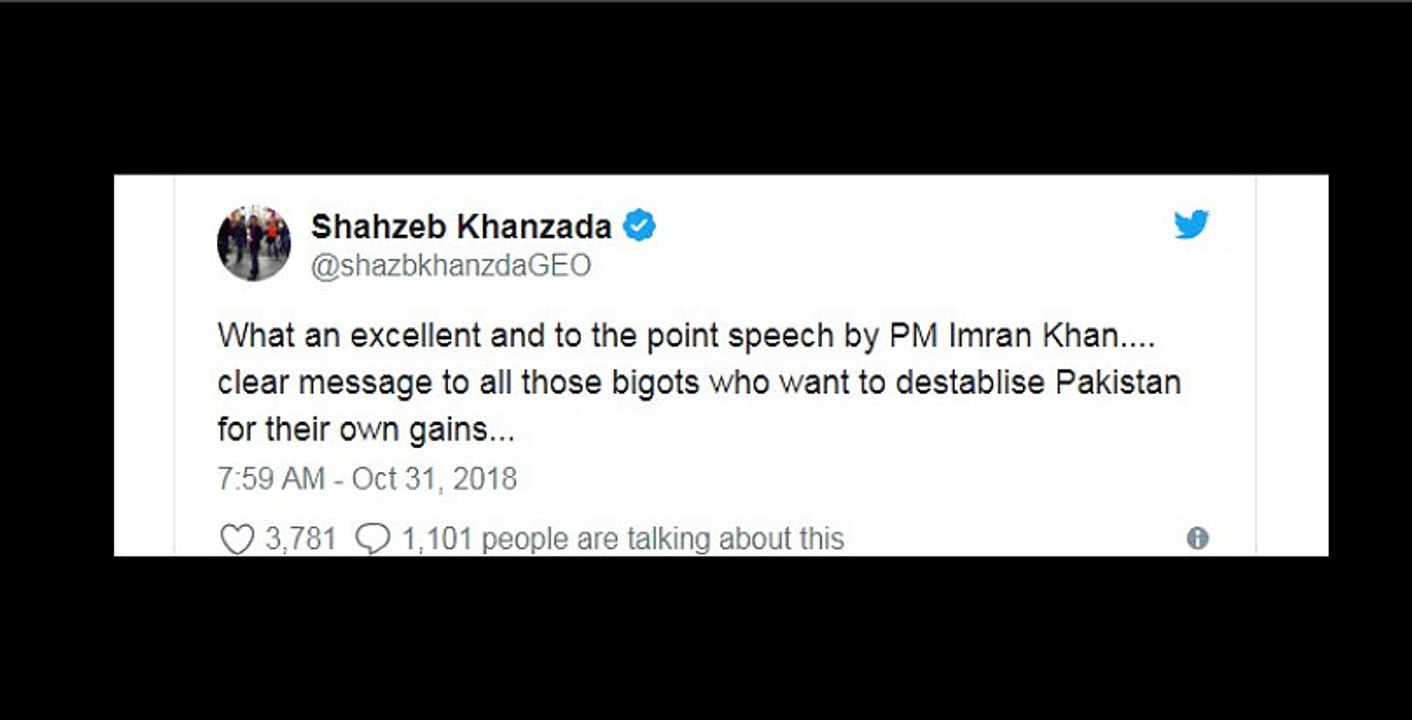 Anchors Reaction On Imran Khan Address To Nation
