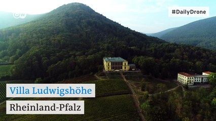 #DailyDrone: Villa Ludwigshöhe | DW Deutsch