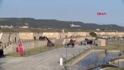 Çanakkale Tarihi Anadolu Hamidiye Tabyası Ziyarete Açıldı