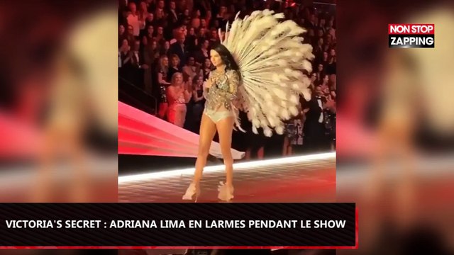 Victoria's Secret : Adriana Lima en larmes pour son dernier défilé (Vidéo)
