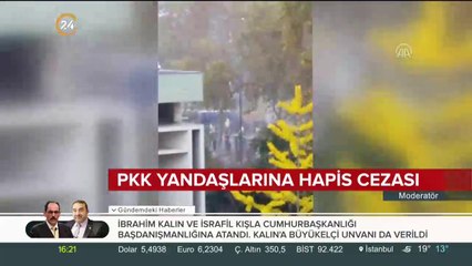 PKK yandaşlarına hapis cezası