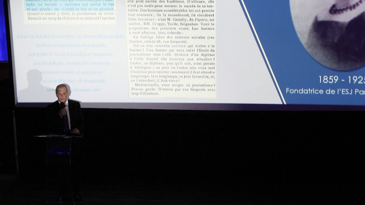 Discours de Guillaume Jobin, président de l'Ecole supérieure de journalisme de Paris - Remise des diplômes 2018