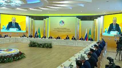 Rusya Devlet Başkanı Putin Kazakistan'da - ASTANA