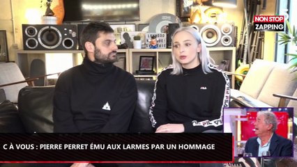 C à Vous : Pierre Perret très ému par l'hommage de Madame Monsieur (Vidéo)