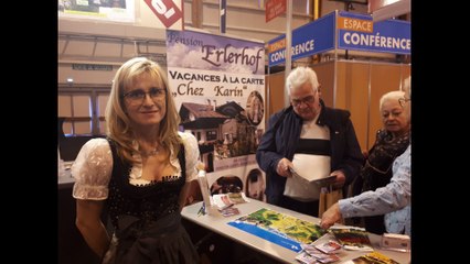 Salon du tourisme de Colmar: aux petits soins "chez Karin"