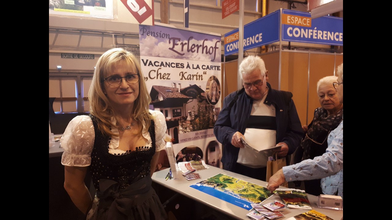 Salon du tourisme de Colmar: aux petits soins "chez Karin"