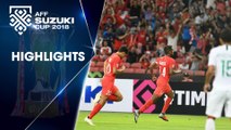 AFF CUP 2018 | Đánh bại Indonesia với tỉ số tối thiểu, Singapore giành trọn 3 điểm trên sân nhà | VFF Channel