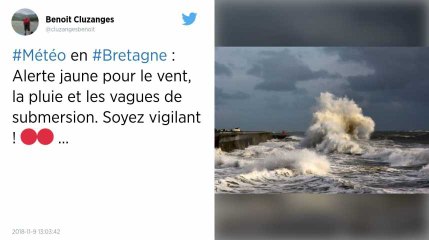 Météo. Vents forts et pluies attendus sur le Grand Ouest.