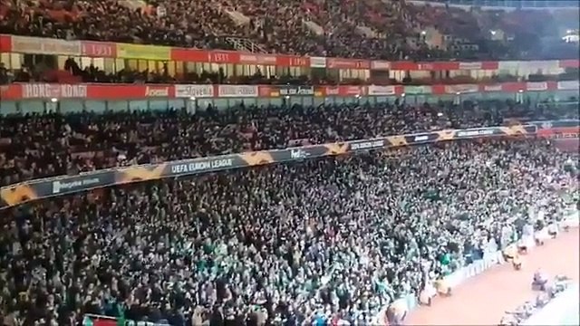 Adeptos do Sporting deixam ingleses surpreendidos... IMPRESSIONANTE