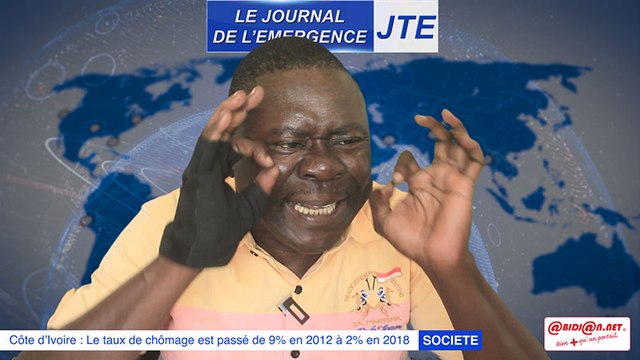 JTE : Spéculations autour des 2% de chômage en Côte d’Ivoire, Gbi de fer met les points sur les I