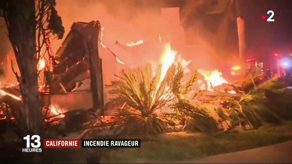 Californie : les images impressionnantes d'un incendie ravageur