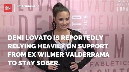 Demi Lovato Is Leaning On Wilmer Valderrama