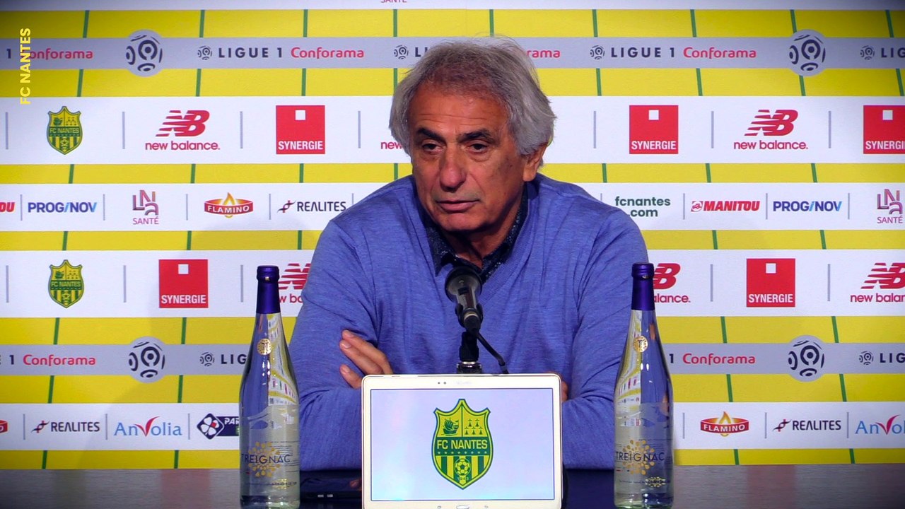 Vahid Halilhodzic avant Rennes - FC Nantes