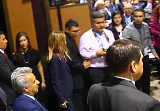 El presidente Lenin Moreno se reunió con representante de los jubilados formará un comisión para encontrar las soluciones a sus pedidos