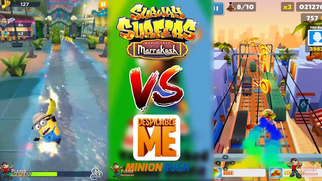 Movie Night: The Grinch 2018 Minion Rush Vs Subway Surfers 2018 Marrakesh - Prince K