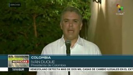 Iván Duque: la violencia no puede ser una forma de expresión