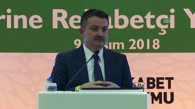 Pakdemirli: 'Yerel ekonomi ve yerel ürünleri mutlaka artırmak lazım' - ANKARA