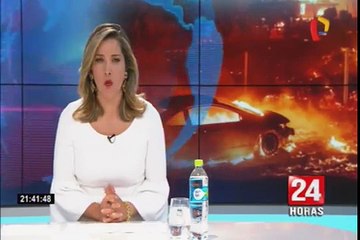 Ate: incendio frente al Monumental afectó a vecinos de la zona