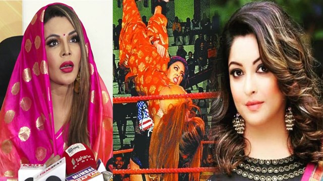 Rakhi Sawant Blames Tanushree Dutta for attack by American wrestler Robel; Watch video | FilmiBeat