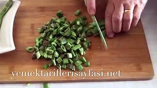 Taze Fasulyeli ve Tereyağlı Bulgur Pilavı Tarifi