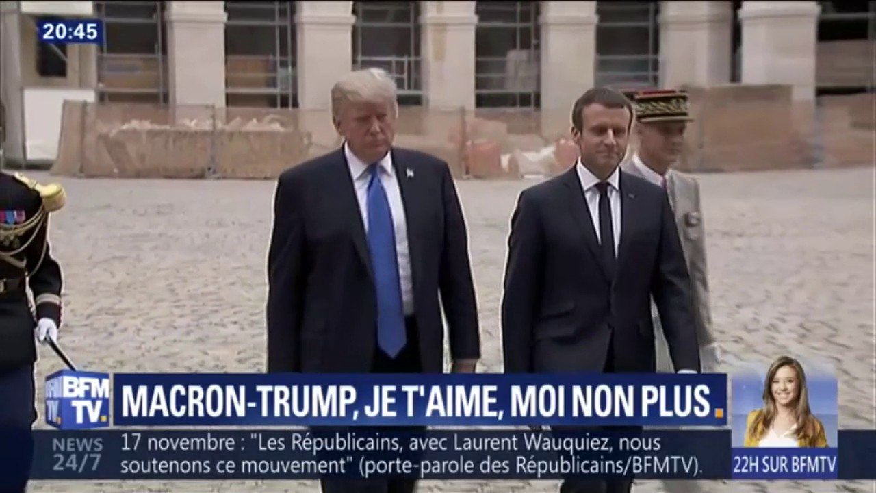 Macron-Trump : 18 mois de "je t'aime, moi non p...