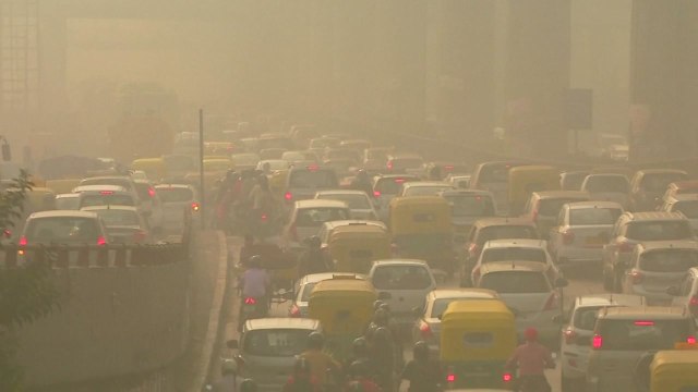 축제 폭죽에 논밭 불태우기까지...인도 '세계 최악 겨울철 스모그' / YTN