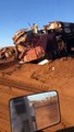 Australie: Un train de 268 wagons fait 90 kilomètres dans le désert sans conducteur avant de dérailler