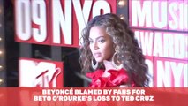 Beyonce Unfairly Getting Blame For Beto Loss
