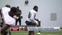 Teope: With Bryant's injury, the Saints are back to square one