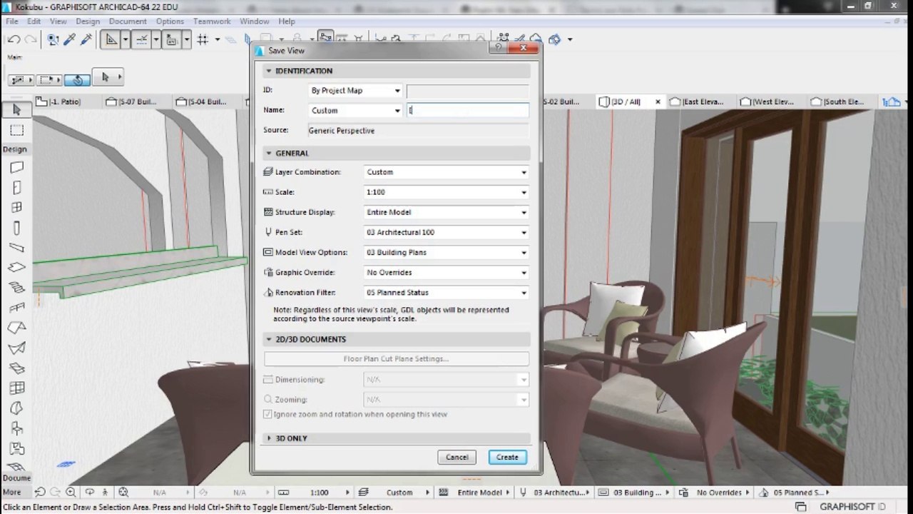 Archicad  baza readering