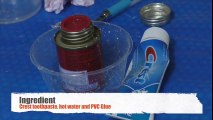 Toothpaste and Water Slime Only !! How to Make Slime with Crest Toothpaste and Water