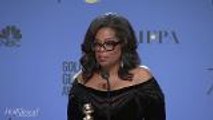 Oprah Winfrey Backstage Q&A | Golden Globes 2018