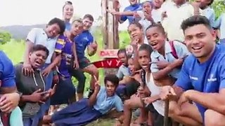 There's even a #randomsouthsguy  in #Fiji! Transformers Program day 5Vinaka  Jobey Johnny Tuivasa-Sheck