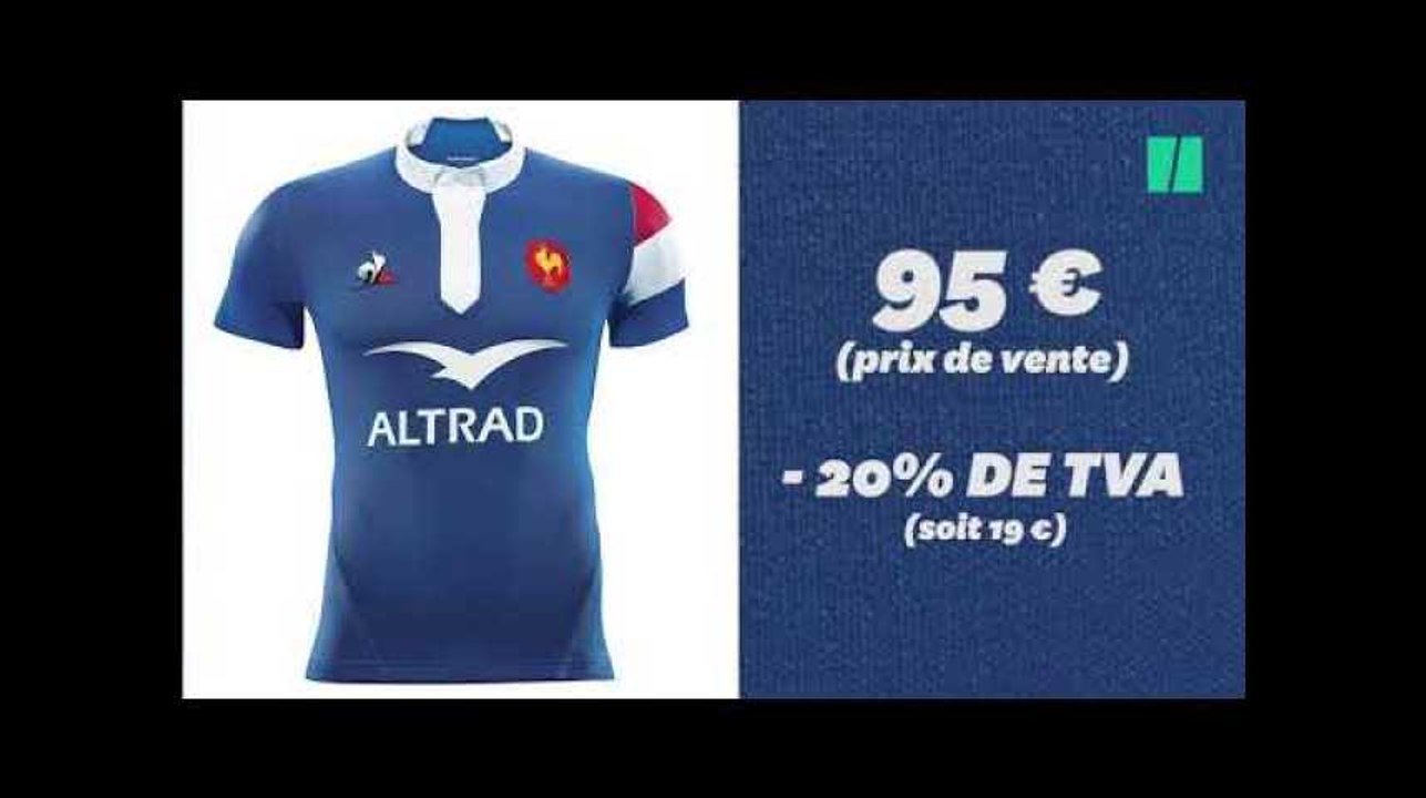 France-Afrique du Sud: le maillot de rugby "made in France" n'est pas forcément plus cher