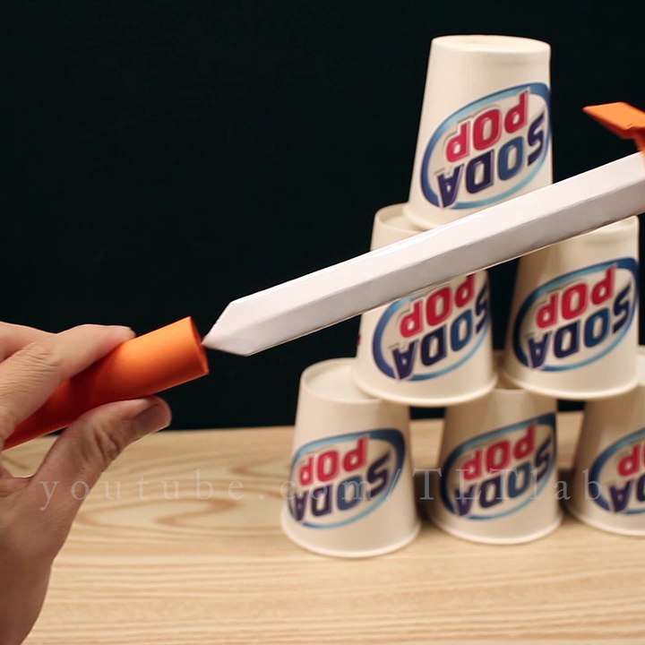 Easy Origami Ninja Star - How to make Paper SwordKnife