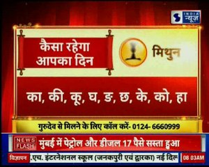 राशियों के अनुसार कैसा रहेगा आपका दिन | Aaj Ka Rashifal in Hindi | Daily Horoscope | Guru Mantra