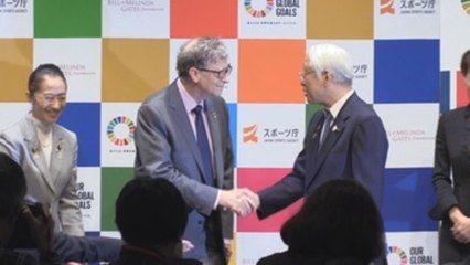 Bill Gates se alía con Tokio 2020 para lograr el desarrollo sostenible global