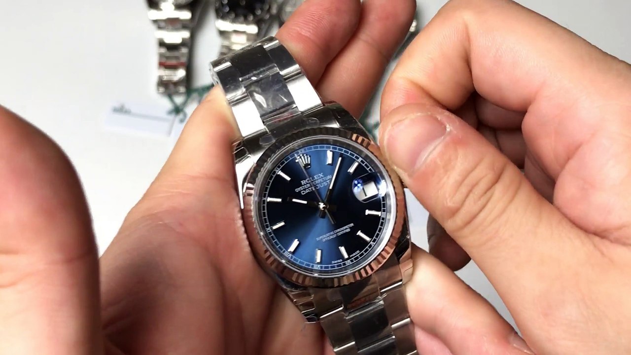 The strongest Rolex log in history is 36MM, and finally ushered in a perfect 36mm log which can be modified into a Swiss ETA core. 史上最强劳力士日志36MM，终于迎来了一个可以改装瑞士eta机芯最完美的36mm日志 | 手表测评