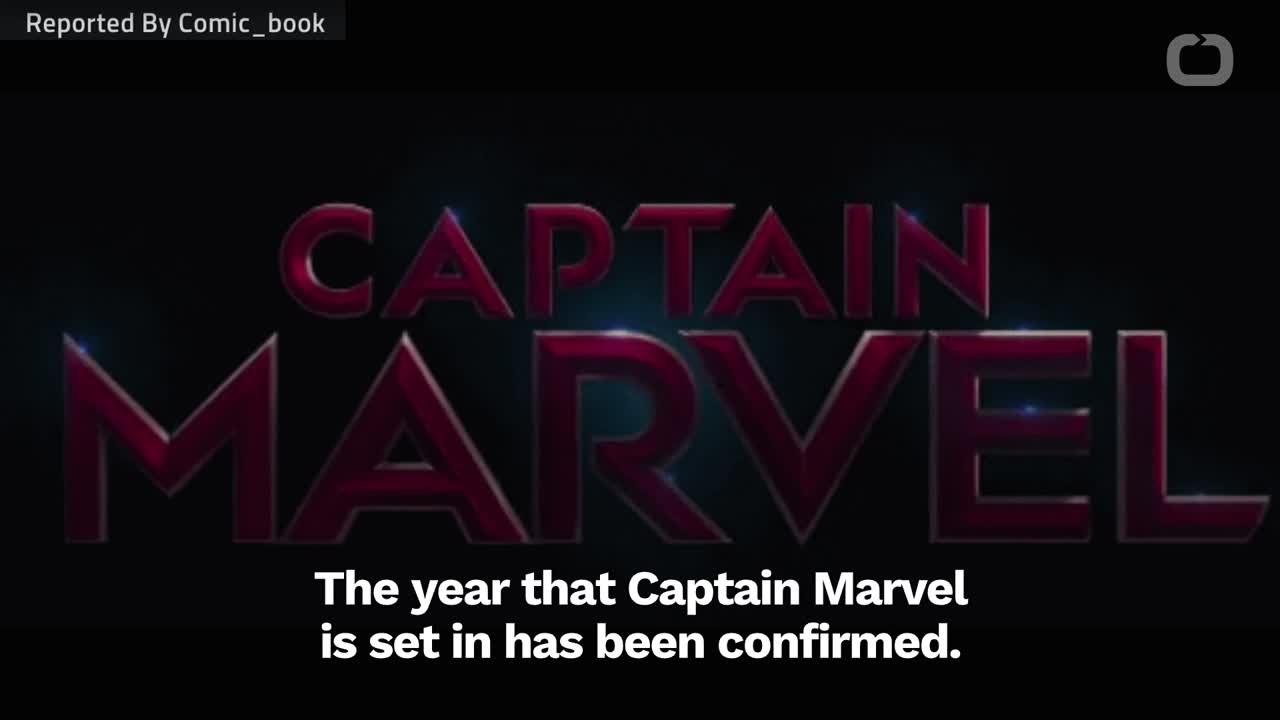 Year That 'Captain Marvel' Is Set Confirmed
