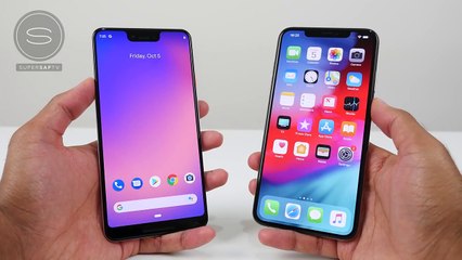 Pixel 3 XL vs iPhone XS Max