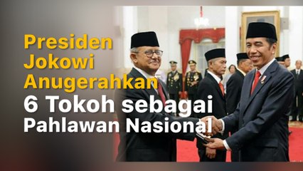 Penganugerahan Gelar Pahlawan Nasional 2018